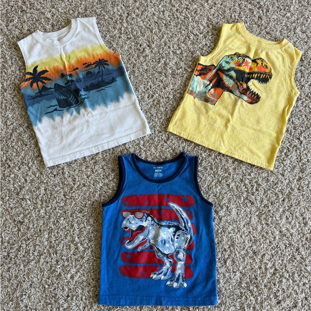 Bundle of 3 Tank Tops and NASA Astronaut Tee